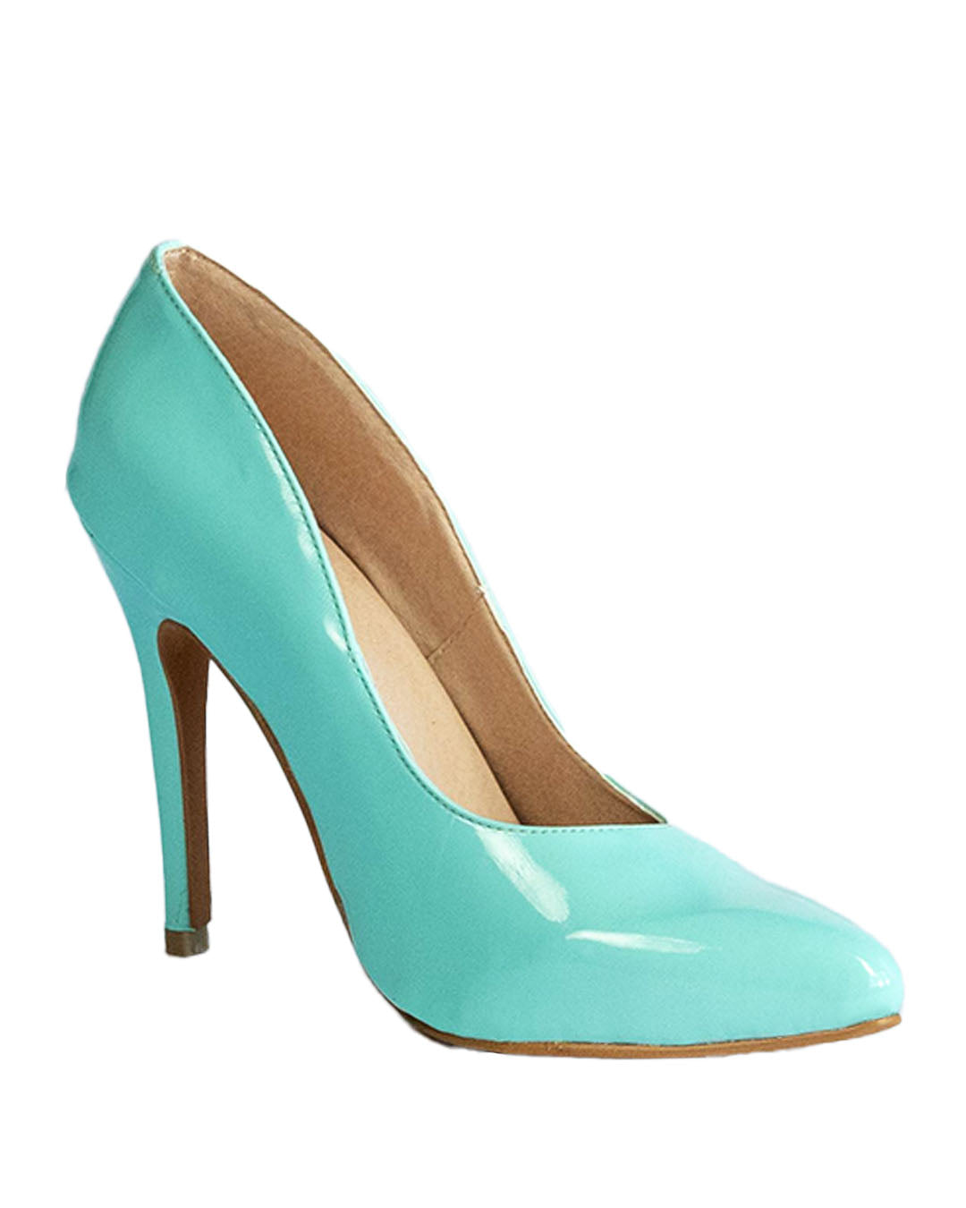 Pumps Carlota High Heels Tacones Colores Vibrantes Puntales Menta
