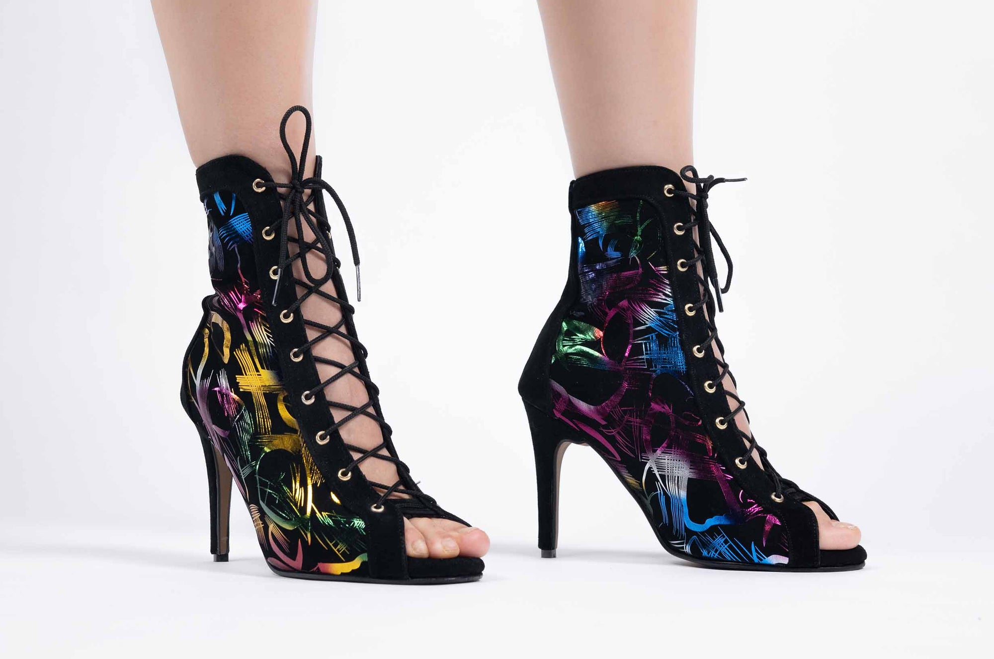 tacones MONE Carlota High Heels negros para bailar