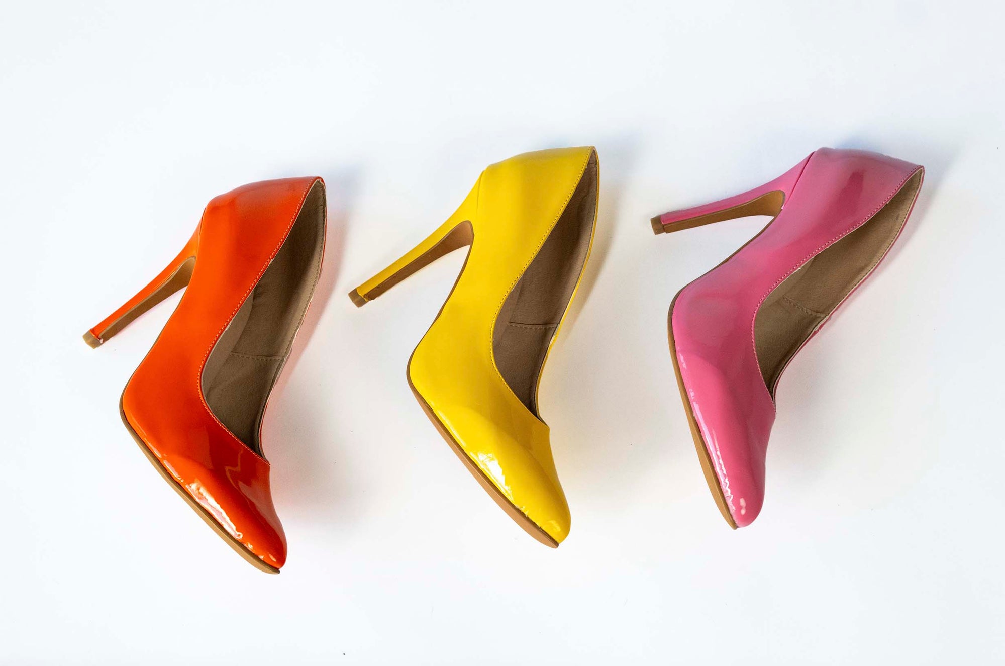 Pumps Charol Amarillo - Pre-Orden