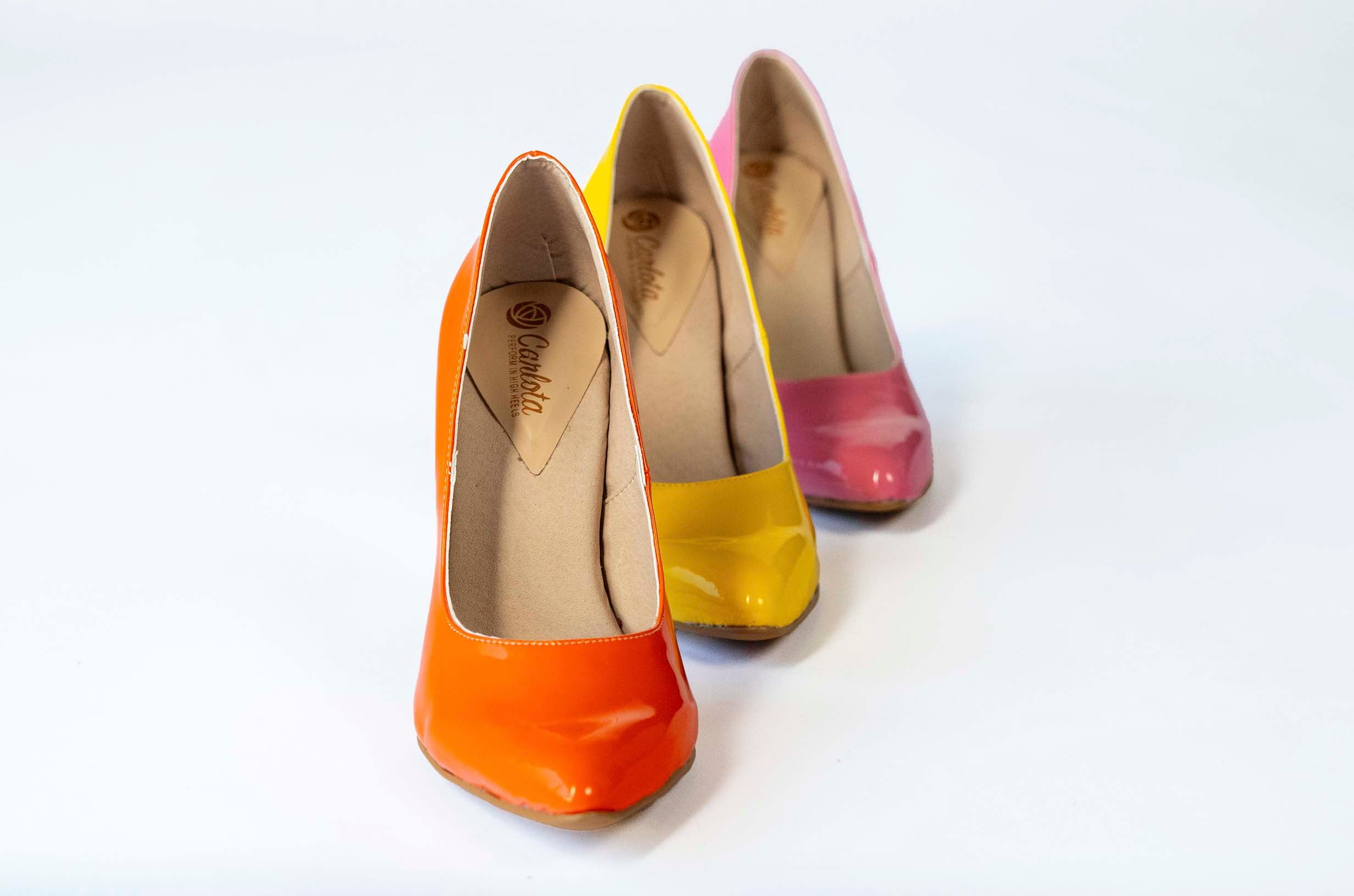 Pumps T Cálidos STOCK (Rosa, Naranja y Amarillo)