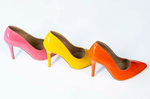 Pumps T Cálidos STOCK (Rosa, Naranja y Amarillo)