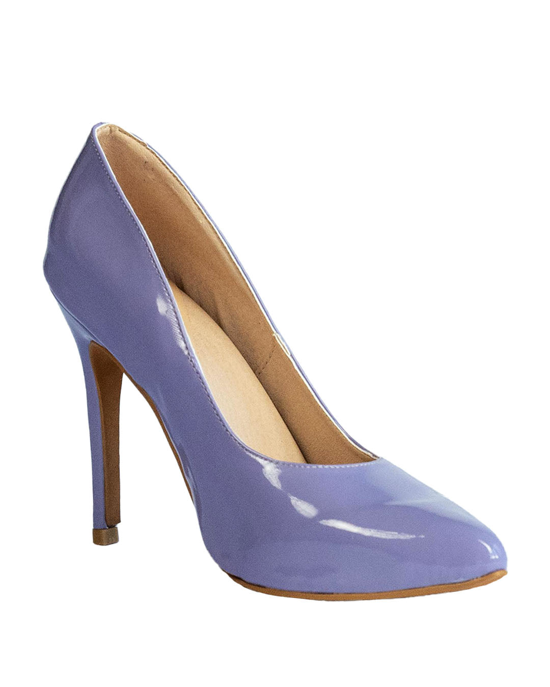 Pumps Charol Morada - Stock