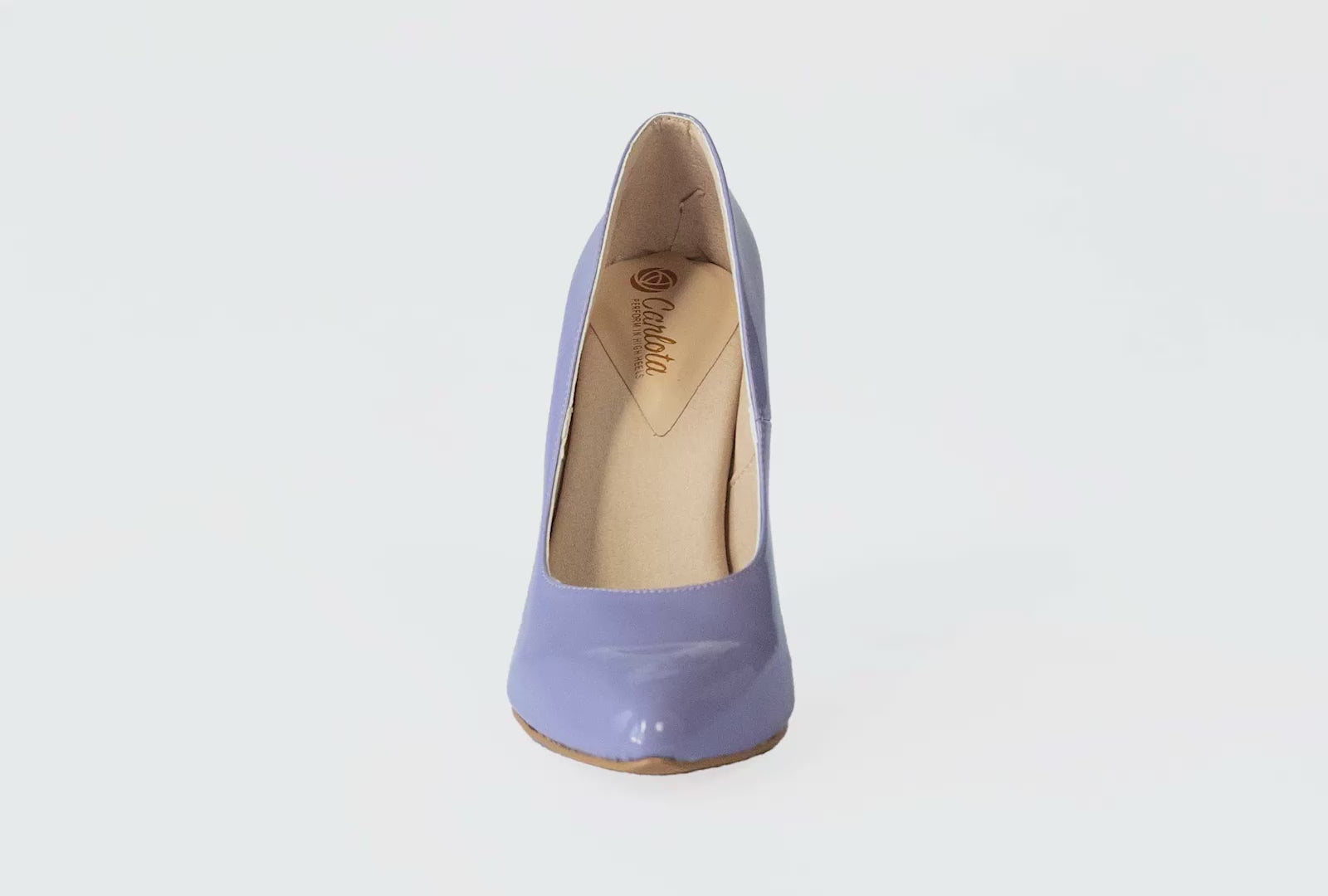 Pumps Charol Morada - Stock